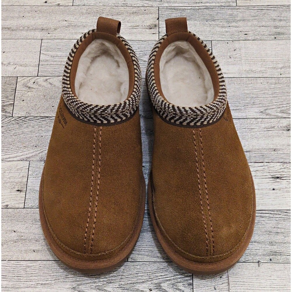 Koolaburra by UGG Koola Women’s Brown Suede Lined Slip-On Slippers US 6 UK 4
